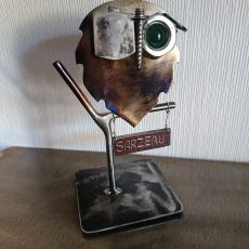 Chouette Pirate Sarzeau Hauteur 16cm Largeur 8cm