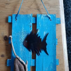 Tableau poisson 20 cm/23 cm